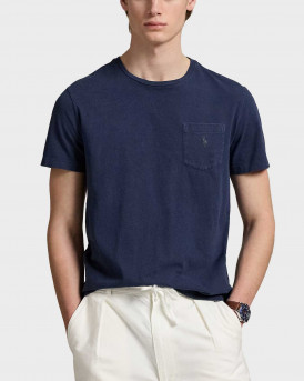 POLO RALPH LAUREN ΑΝΔΡΙΚΗ ΚΟΝΤΟΜΑΝΙΚΗ ΜΠΛΟΥΖΑ - 710964511001 - ΜΠΛΕ