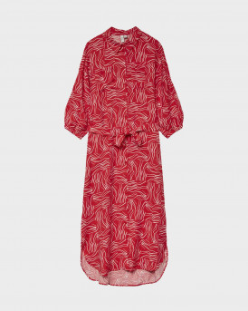 VERO MODA WOMEN'S SHIRT DRESS - 10328044 - RED