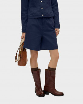 VERO MODA ΓΥΝΑΙΚΕΙΑ ΨΗΛΟΜΕΣΗ CHINO ΒΕΡΜΟΥΔΑ - 10323776 - ΜΠΛΕ