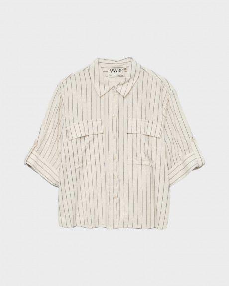 VERO MODA ΓΥΝΑΙΚΕΙΟ ΚΟΝΤΟΜΑΝΙΚΟ ΛΙΝΟ ΠΟΥΚΑΜΙΣΟ - 10328652