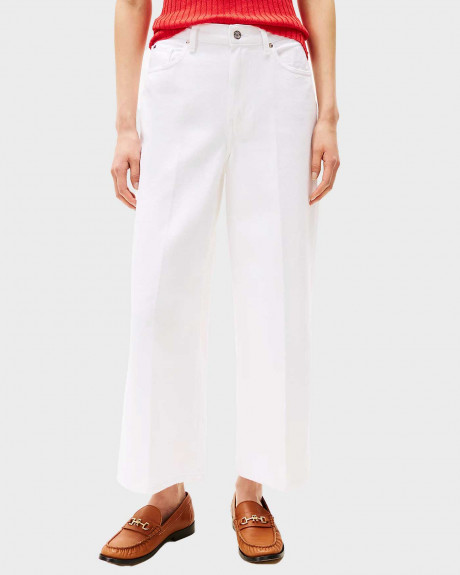 TOMMY JEANS WOMEN'S HIGH RISE WIDE LEG JEANS - WW0WW44363