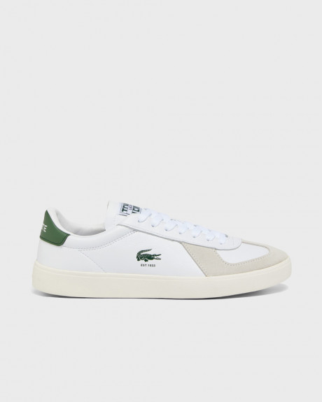 LACOSTE BASESHOT PRO 125 ΑΝΔΡΙΚΑ ΔΕΡΜΑΤΙΝΑ SNEAKERS - 749SMA006365T