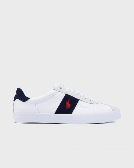 POLO RALPH LAUREN ΑΝΔΡΙΚΑ ΔΕΡΜΑΤΙΝΑ SNEAKERS - 816945264003 