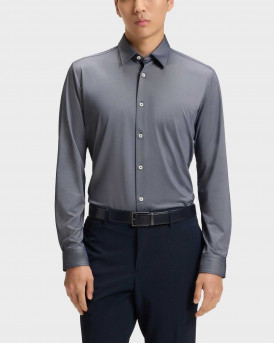 BOSS P-ROAN MEN'S SLIM FIT SHIRT - 50533434 - BLUE