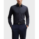 BOSS H-HANK MEN'S SLIM FIT SHIRT - 50469345 - BLUE