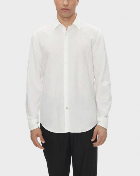 BOSS C-HAL MEN'S LINEN SHIRT - 50539531