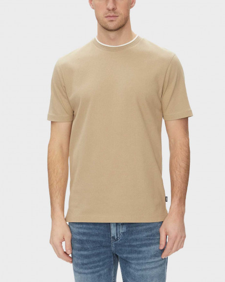 BOSS H-THOMPSON ΑΝΔΡΙΚΗ ΚΟΝΤΟΜΑΝΙΚΗ ΜΠΛΟΥΖΑ - 50524998