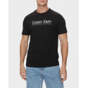 CALVIN KLEIN CP-DOUBLE LOGO MEN'S T-SHIRT - K10K114149 - WHITE