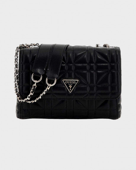 GUESS EDITA WOMEN'S QUILTED SHOULDER BAG - HWQG9625210 