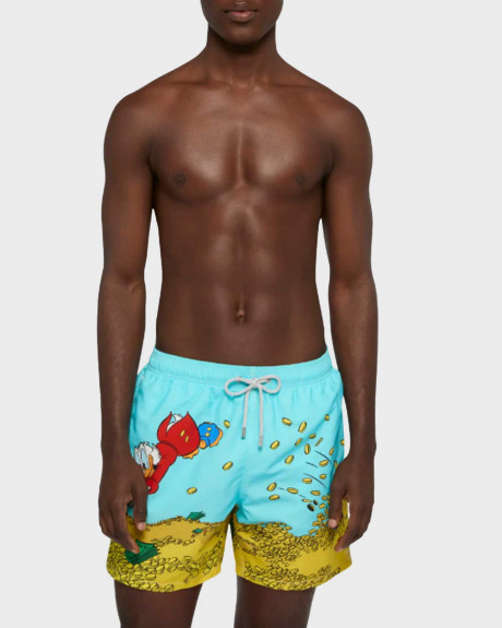 MC2 SAINT BARTH GUSTAVIA SCROOGE PLACED PRINT DISNEY? SPECIAL EDITION MEN'S SWIM SHORTS - GUS0009 02916H