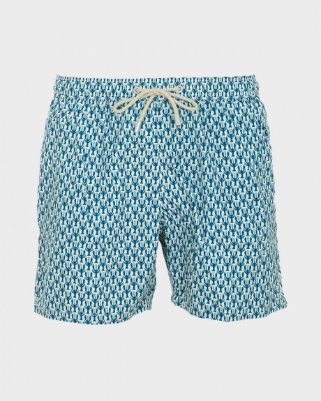 MC2 SAINT BARTH LIGHTING MICRO FANTASY LOBSTER CREW MEN'S SWIM SHORTS - LIG0003 02406H