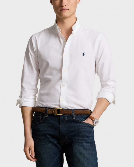 POLO RALPH LAUREN ΑΝΔΡΙΚΟ ΠΟΥΚΑΜΙΣΟ ΠΟΠΛΙΝΑ - 710928255002