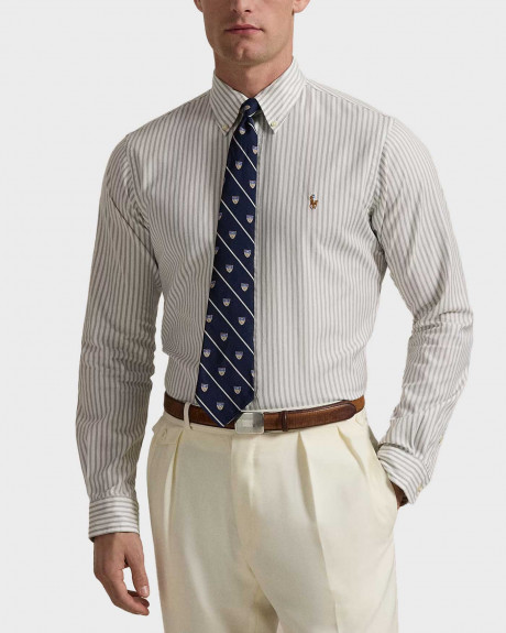 POLO RALPH LAUREN ΑΝΔΡΙΚΟ ΡΙΓΕ ΠΟΥΚΑΜΙΣΟ OXFORD - 710886462001