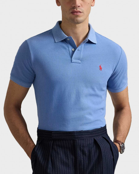 POLO RALPH LAUREN ΑΝΔΡΙΚΗ ΚΟΝΤΟΜΑΝΙΚΗ ΠΟΛΟ ΜΠΛΟΥΖΑ - 710680784412