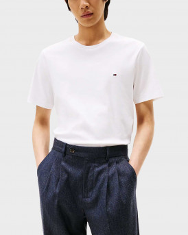 TOMMY HILFIGER MEN'S T-SHIRT - MW0MW37508 - WHITE