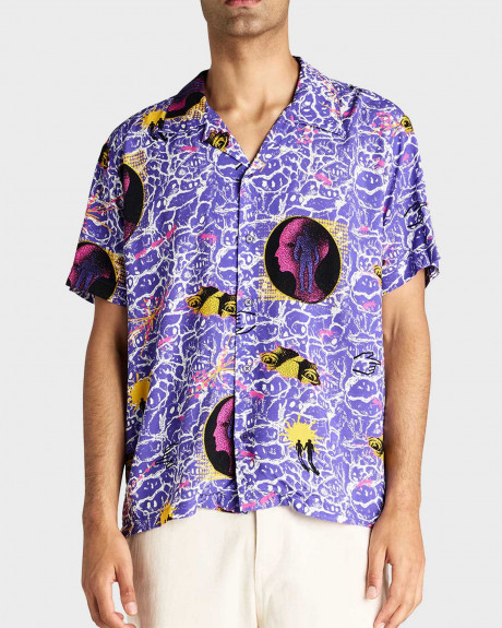 DEUS EX MACHINA FUTURE HISTORY MEN'S SHOR-SLEEVED SHIRT - DMP255049