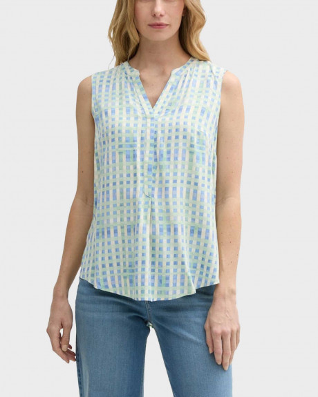 TOM TAILOR ΓΥΝΑΙΚΕΙΑ ΑΜΑΝΙΚΗ ΜΠΛΟΥΖΑ - 1045253