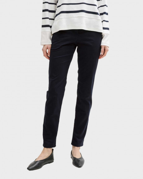 TOM TAILOR ΓΥΝΑΙΚΕΙΟ CHINO ΠΑΝΤΕΛΟΝΙ ΜΕ ΖΩΝΗ - 1045433