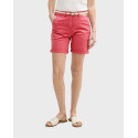TOM TAILOR WOMEN'S CHINO SHORTS - 1045434 - FUCHSIA