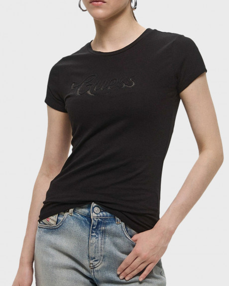 GUESS DOT LOGO WOMEN'S T-SHIRT - W5G147KA0Q1