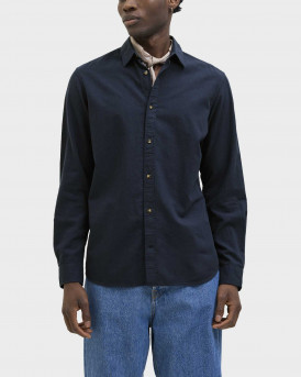 JACK & JONES MEN'S LIEN SHIRT - 12269315 - BLUE