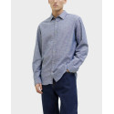 JACK & JONES MEN'S LIEN SHIRT - 12269315 - BLUE