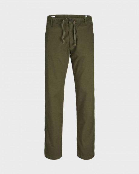 JACK & JONES ΑΝΔΡΙΚΟ ΠΑΝΤΕΛΟΝΙ ΛΙΝΟ - 12274977