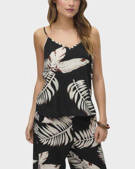 VERO MODA WOMEN'S SLEEVELESS V-NECK TOP - 10297362