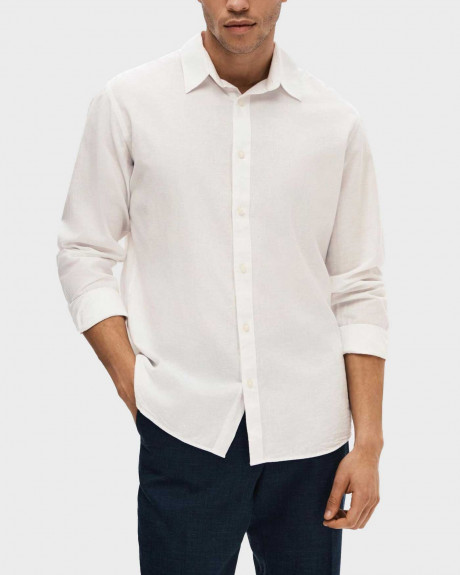 SELECTED ΑΝΔΡΙΚΟ ΠΟΥΚΑΜΙΣΟ SLIM FIT SUN SHIRT - 16078867