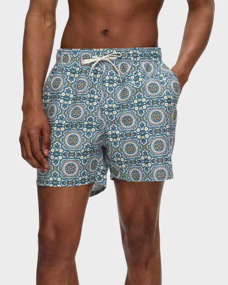 SELECTED ΑΝΔΡΙΚΟ ΜΑΓΙΟ ALL-OVER PRINT - 16089427