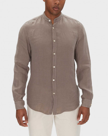BOSS RACE MEN'S LINEN SHIRT - 50537369 