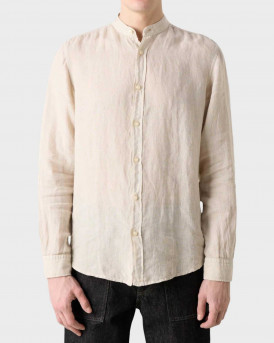 BOSS RACE MEN'S LINEN SHIRT - 50537369  - BEIGE