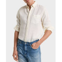 GANT MEN'S LINEN SHIRT - 3G3240120 - ECRU