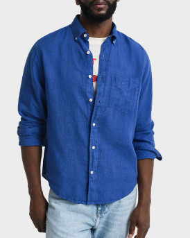 GANT MEN'S LINEN SHIRT - 3G3240120 - BLUE
