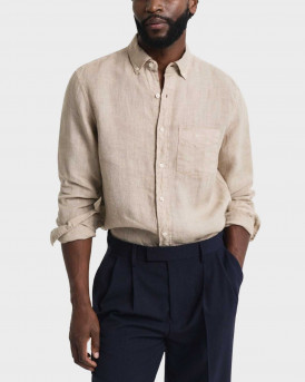 GANT MEN'S LINEN SHIRT - 3G3240120 - BEIGE