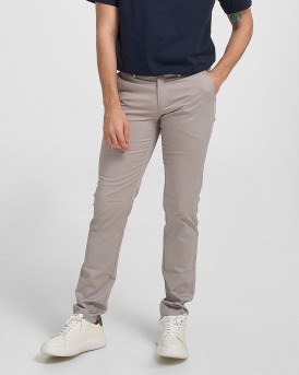 GANT ΑΝΔΡΙΚΟ ΠΑΝΤΕΛΟΝΙ CHINO ΣΤΕΝΗ ΓΡΑΜΜΗ - 3G1505280 - ΓΚΡΙ
