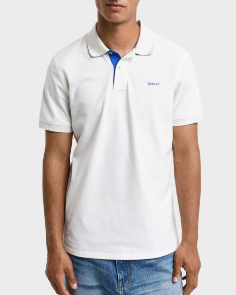 GANT ΑΝΔΡΙΚΗ ΚΟΝΤΟΜΑΝΙΚΗ ΠΙΚΕ ΠΟΛΟ ΜΠΛΟΥΖΑ - 3G2062026