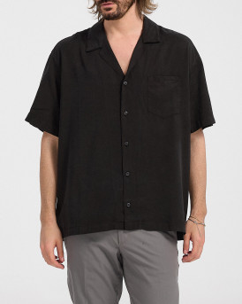 DIRTY LAUNDRY MEN'S RELAXED FIT SHIRT - DLMS000127 - BLACK