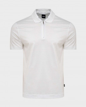 BOSS H-PARAS ΑΝΔΡΙΚΗ ΚΟΝΤΟΜΑΝΙΚΗ ΠΟΛΟ ΜΠΛΟΥΖΑ - 50537954  - ΑΣΠΡΟ