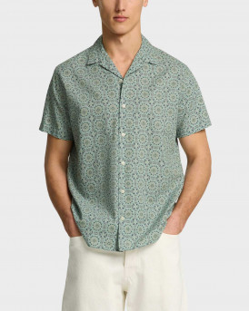 SELECTED ΑΝΔΡΙΚΟ ΚΟΝΤΟΜΑΝΙΚΟ ΠΟΥΚΑΜΙΣΟ - 16079055 - ΠΡΑΣΙΝΟ