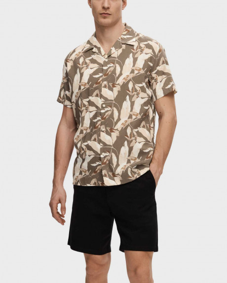 SELECTED ΑΝΔΡΙΚΟ ΚΟΝΤΟΜΑΝΙΚΟ ΠΟΥΚΑΜΙΣΟ - 16084639