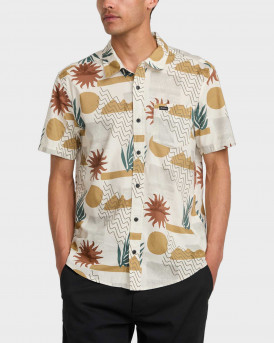 RVCA ANYTIME MEN'S SHORT-SLEEVED SHIRT - AVYWT00489 - MULTI