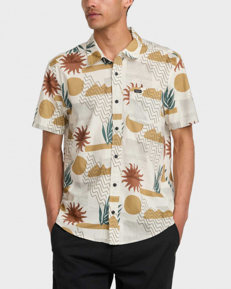 RVCA ANYTIME MEN'S SHORT-SLEEVED SHIRT - AVYWT00489