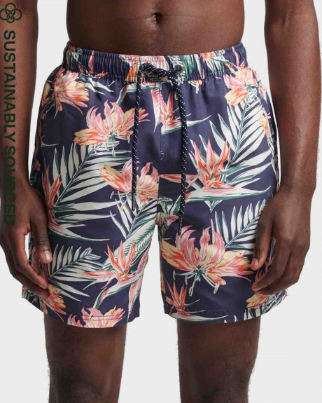 Superdry Vintage Hawaiian Swim Shorts - Μ3010193A