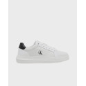 CALVIN KLEIN JEANS ΑΝΔΡΙΚΑ ΔΕΡΜΑΤΙΝΑ SNEAKERS - YM0YM01198 - ΜΑΥΡΟ