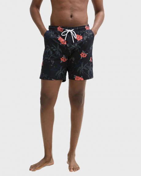 TOM TAILOR MEN'S ALL-OVER PRINT SWIM SHORTS - 1044696