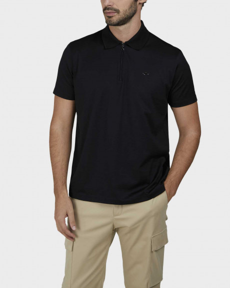 PAUL & SHARK MEN'S HALF-ZIP POLO SHIRT - 25411237X