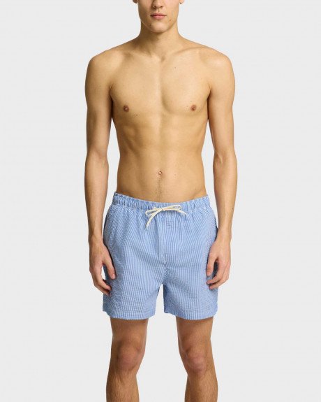 SELECTED SLHCOOPER-SEERSUCKER ΑΝΔΡΙΚΟ ΜΑΓΙΟ - 16089429