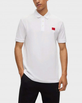 HUGO DERESO222 MEN'S POLO SHIRT - 50466202 - WHITE