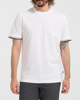 BOSS THOMPSON ΑΝΔΡΙΚΗ ΚΟΝΤΟΜΑΝΙΚΗ ΜΠΛΟΥΖΑ - 50501097  - ΑΣΠΡΟ